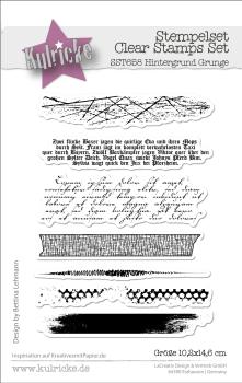 Kulricke Stempel "Hintergrund Grunge" Clear Stamp