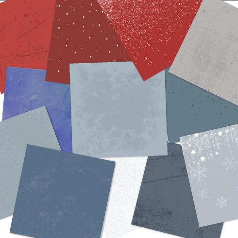 LaCreativ - Designpapier "Skandinavischer Winterzauber" Paper Pack 6x6" - 24 Bogen