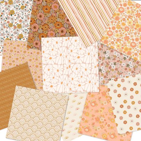 LaCreativ - Designpapier "Summer of Love" Paper Pack 6x6" - 24 Bogen