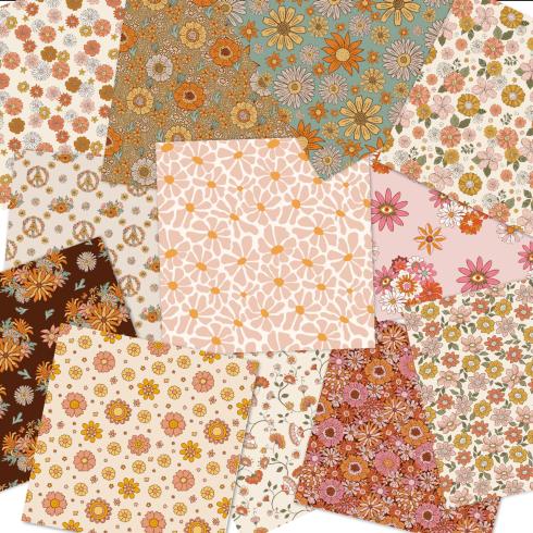 LaCreativ - Designpapier "Summer of Love" Paper Pack 6x6" - 24 Bogen