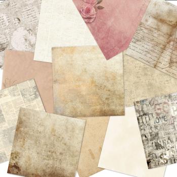 Preview: LaCreativ - Designpapier "Vintage Charme" Paper Pack 6x6" - 24 Bogen