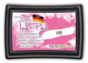 Das Ink-Pad - Stempelkissen 6 x 3,5cm pink