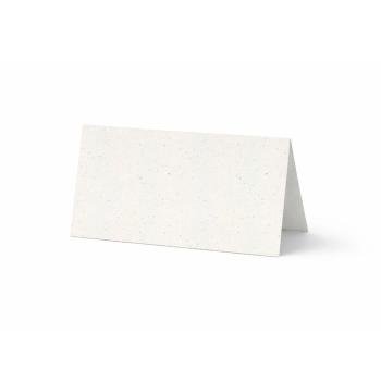 Tischkarte - Platzkarte 9 x 5 cm 250g/m² in recycling bermgras