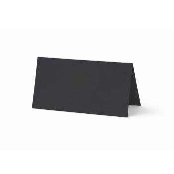 Tischkarte - Platzkarte 9 x 5 cm 220g/m² in kraft saphirblau
