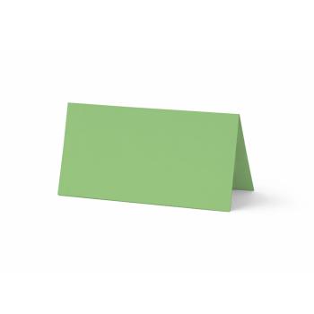 Tischkarte - Platzkarte 9 x 5 cm 240g/m² in pistazie