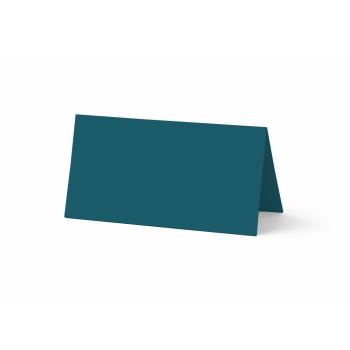 Tischkarte - Platzkarte 9 x 5 cm 225g/m² in tiefseeblau