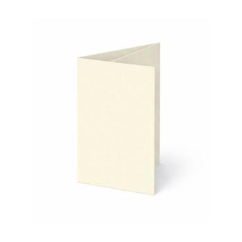 Trippelkarte - Leporello 220g/m² DIN A6 3-Fach in struktur naturell