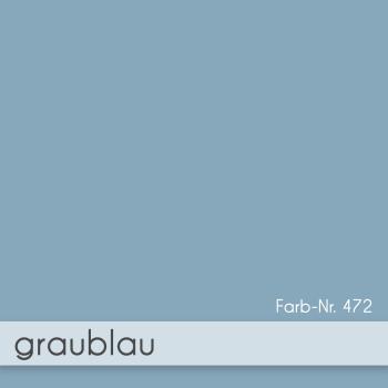 Faltkarte mit Briefumschlag DIN B6 in graublau