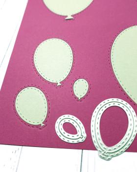 Preview: Kulricke Stanzschablone "Luftballon" Craft Die 