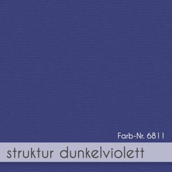 Trippelkarte - Leporello 210g/m² DIN B6 3-Fach in struktur dunkelviolett