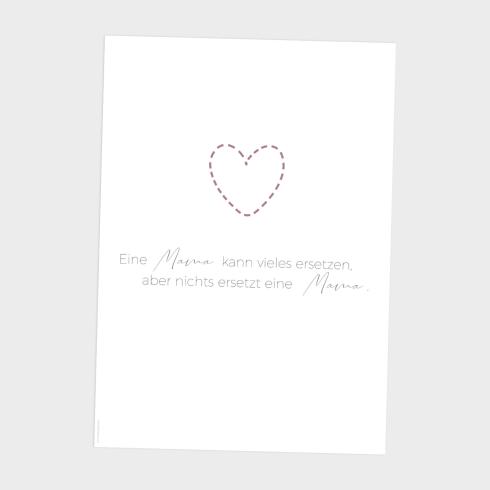 Preview: Spruchposter "Stitch" | Geschenkidee | Personalisiert  | Muttertag | Wanddeko