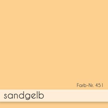 Tischkarte - Platzkarte 9 x 5 cm 240g/m² in sandgelb