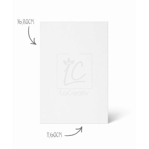 Preview: Karte - Einlegekarte DIN B6 225g/m² in waldgrün