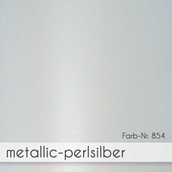 Altarfalz-Karte quadratisch (14,8x14,8cm) 300g/m² in metallic perlsilber