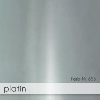 Preview: Faltkarte mit Briefumschlag DIN A5 in metallic platin