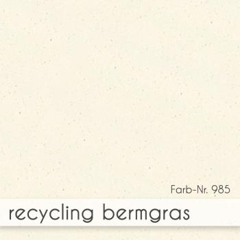 Preview: Passepartoutkarte mit rechteckigem Ausschnitt und Briefumschlag, DIN C6 in recycling bermgras