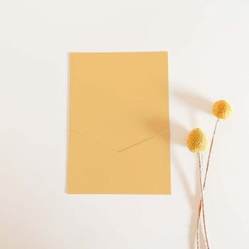 Simple-Pocket-Karte B6 Struktur-Karton "Struktur Caramel"