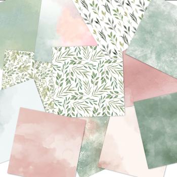 Preview: LaCreativ - Designpapier "Eukalyptusliebe" Paper Pack 6x6" - 24 Bogen