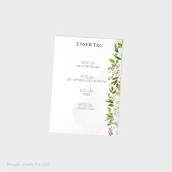 Preview: Pocketfold Einladung "Antique White" B6