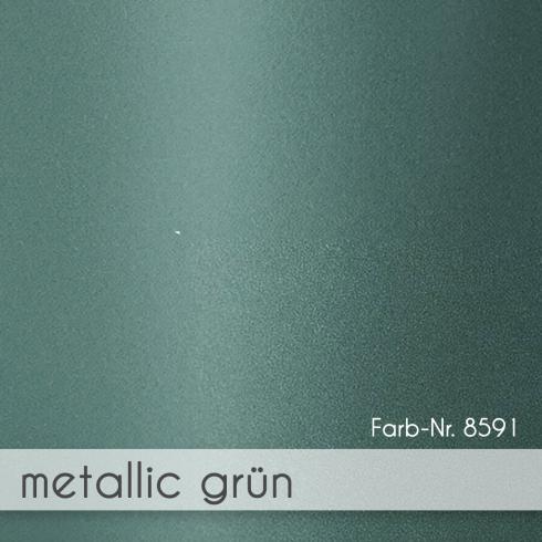 Karte - Einlegekarte 15x15 cm 250g/m² in metallic grün