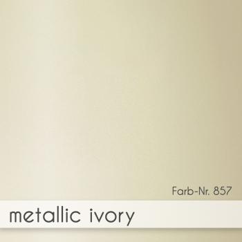 Altarfalz-Karte quadratisch (14,8x14,8cm) 240g/m² in metallic ivory