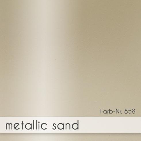 Karte - Einlegekarte 15x15 cm 250g/m² in metallic sand