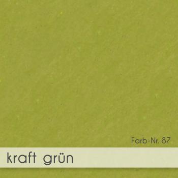 Karte - Einlegekarte DIN B6 220g/m² in kraft grün