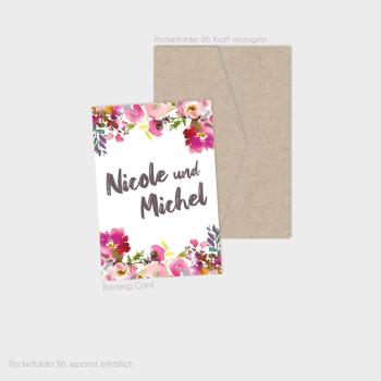 Preview: Einlegekarten-Bundle "Pink Bunch" B6
