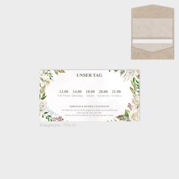 Preview: Einlegekarten-Bundle "Antique White" DIN Lang | 2