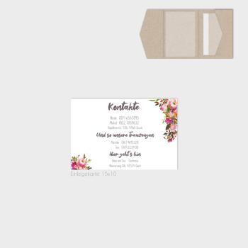 Preview: Einlegekarten-Bundle "Pink Bunch" B6 | 2