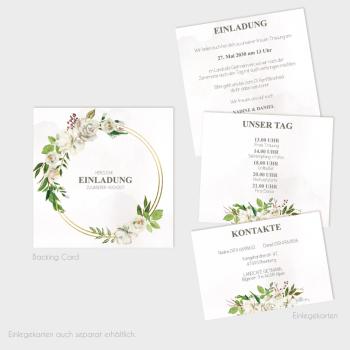 Preview: Backing-Card "Antique White" 14x14