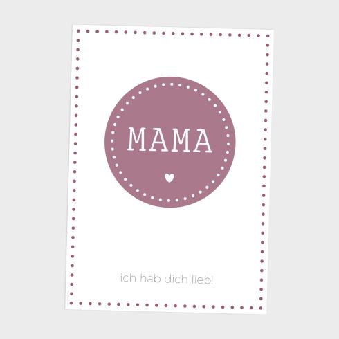 Preview: Spruchposter "Dots" | Geschenkidee | Personalisiert  | Muttertag | Wanddeko