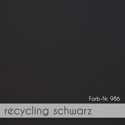 Karte - Einlegekarte DIN B6 270g/m² in recycling schwarz