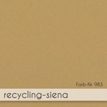 Tonkarton - Tonpapier DIN A4 120g/m² - 25 Bogen in recycling siena