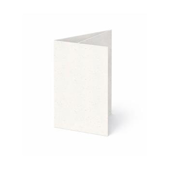 Trippelkarte - Leporello 250g/m² DIN A6 3-Fach in recycling bermgras