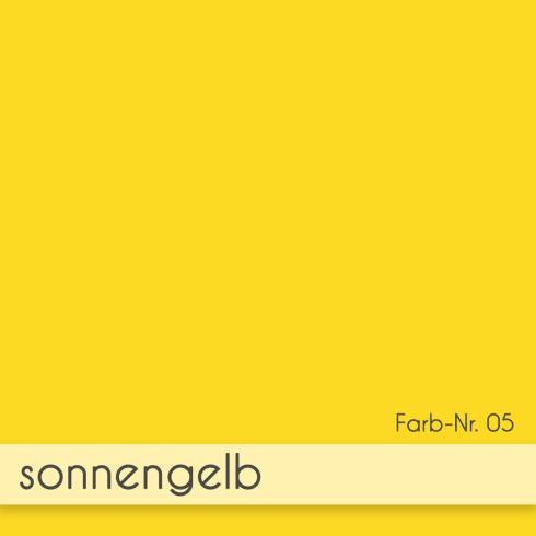 Preview: Passepartoutkarte rechteck 3-Fach DIN A6 in sonnengelb