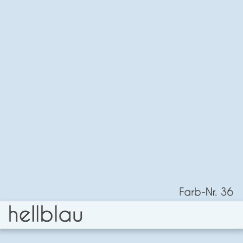 Passepartoutkarte rechteck 3-Fach DIN A6 in hellblau