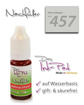 LaCreativ Nachfüller 10ml in seidengrau für Das Ink-Pad - Stempelkissen