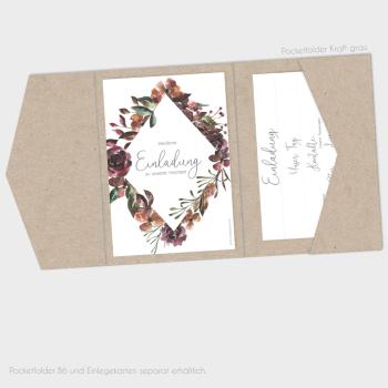 Backing-Card "Her Flowers" 11x16