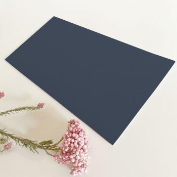 Einstecktasche DIN Lang Struktur-Karton "Struktur Irisblau" 