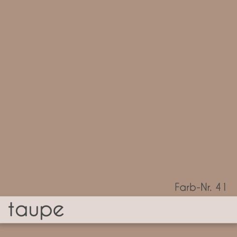 Preview: Passepartoutkarte rechteck 3-Fach DIN A6 in taupe