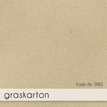 Faltkarte DIN A6 mit Briefumschlag DIN C6 in graskarton