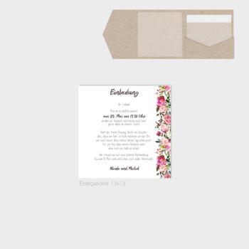 Preview: Einlegekarten-Bundle "Pink Bunch" Quadrat