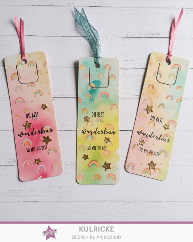 LaCreativ - Designpapier "Bunte Regenbogenwelt" Paper Pack 6x6" - 24 Bogen