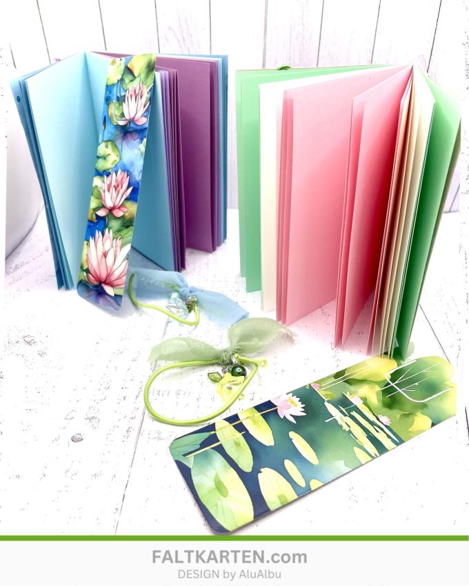 LaCreativ - Designpapier "Seerosenzauber" Paper Pack 6x6" - 24 Bogen