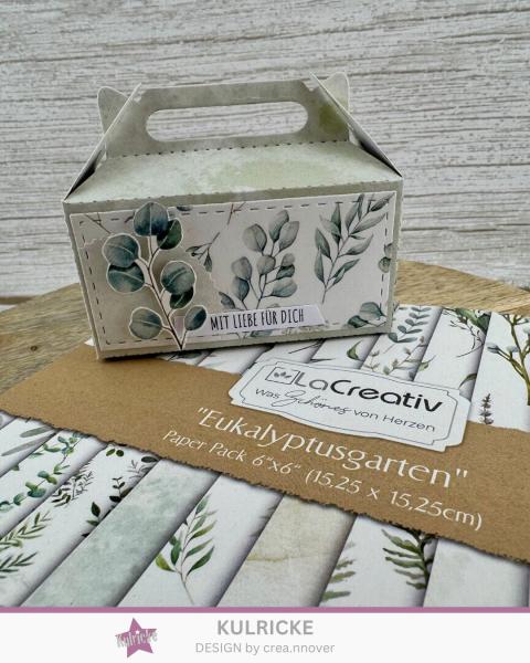 LaCreativ - Designpapier "Eukalyptusgarten" Paper Pack 6x6" - 24 Bogen
