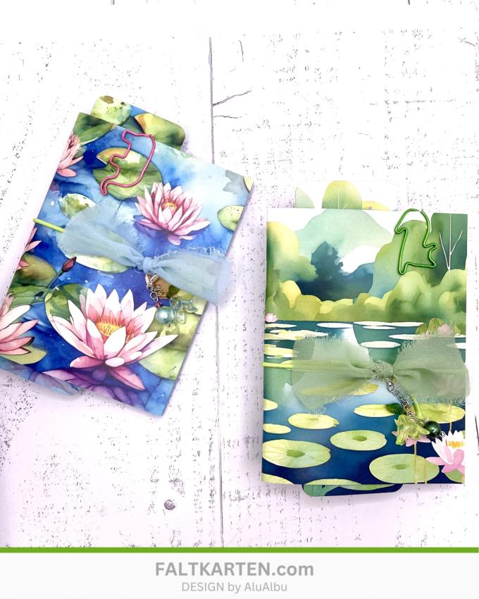 LaCreativ - Designpapier "Seerosenzauber" Paper Pack 6x6" - 24 Bogen