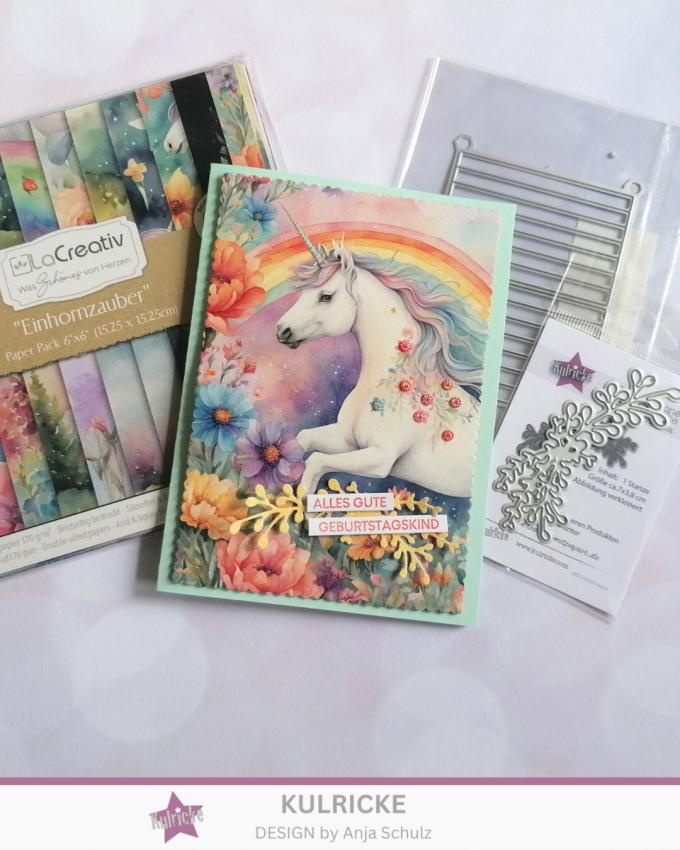 LaCreativ - Designpapier "Einhornzauber" Paper Pack 6x6" - 24 Bogen