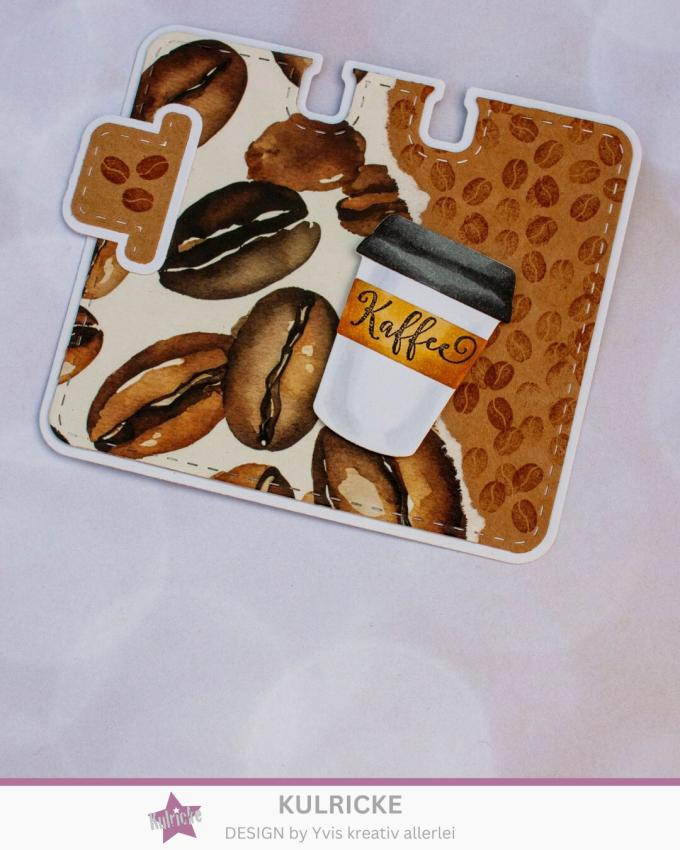 Kulricke Stanzschablone "Take Away Cup" Craft Die | Stanze