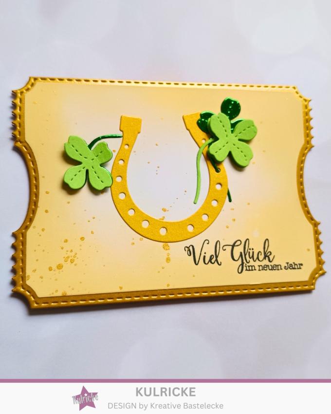 Kulricke Stanzschablone "Hufeisen 2x" Craft Die 